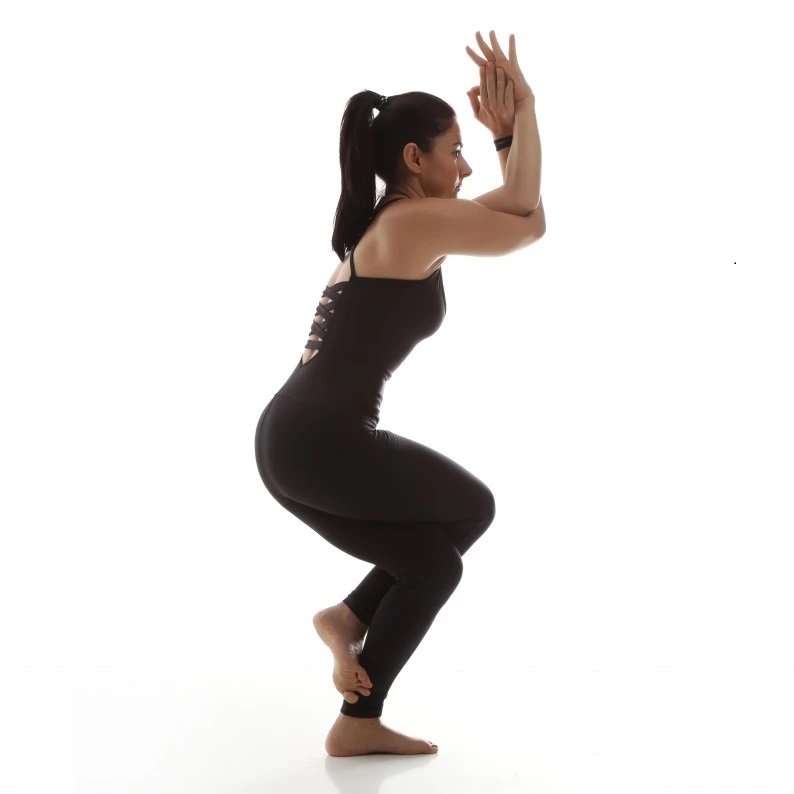 Bikram Yoga for Beginners : Eagle Pose Tutorial - YouTube